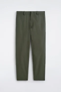 COTTON REGULAR-FIT TAPERED CHINOS