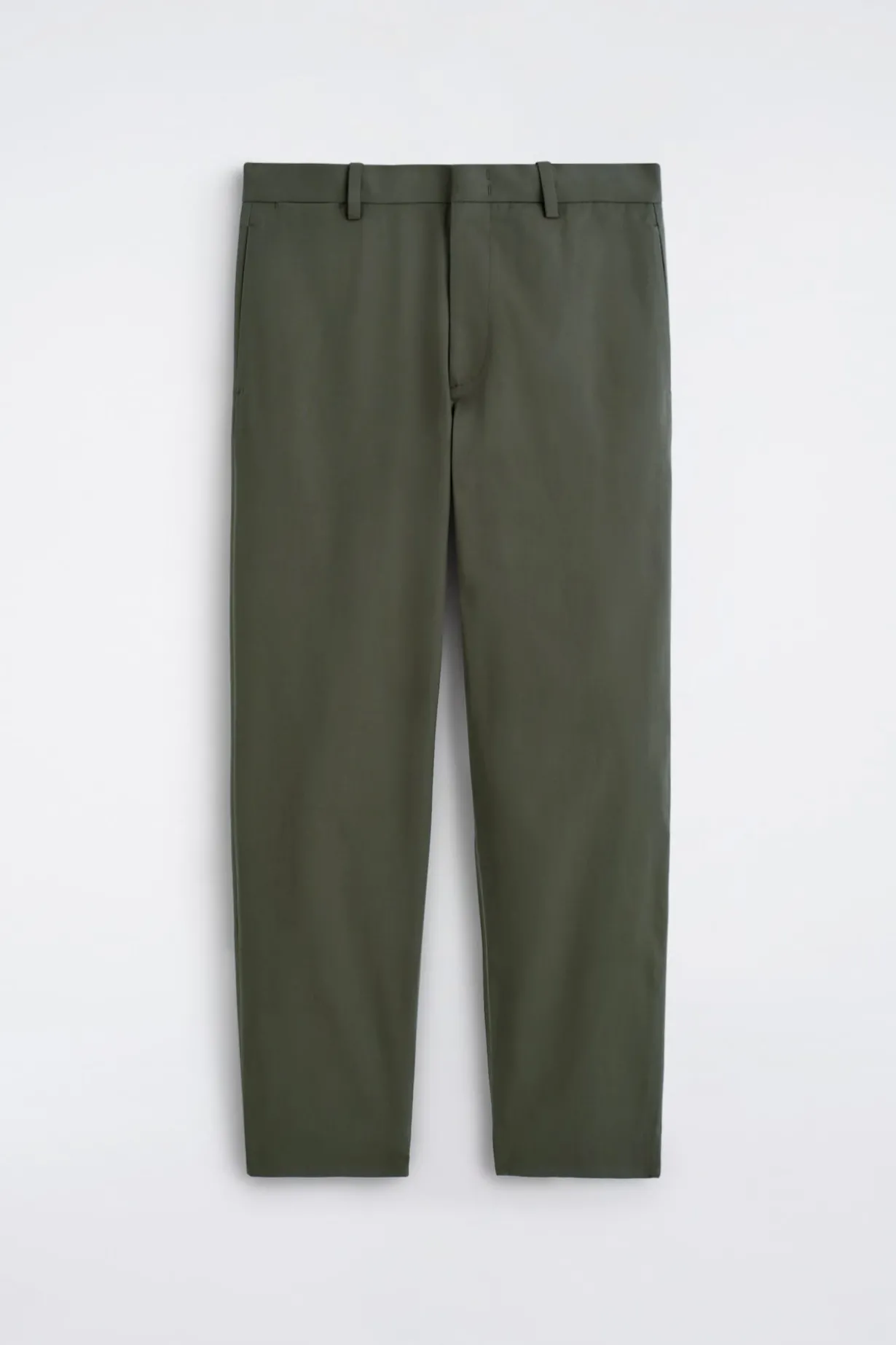 COTTON REGULAR-FIT TAPERED CHINOS