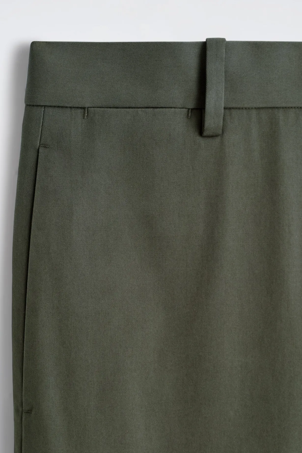 COTTON REGULAR-FIT TAPERED CHINOS