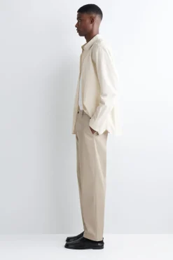 COTTON SLIM-FIT STRAIGHT-LEG CHINOS