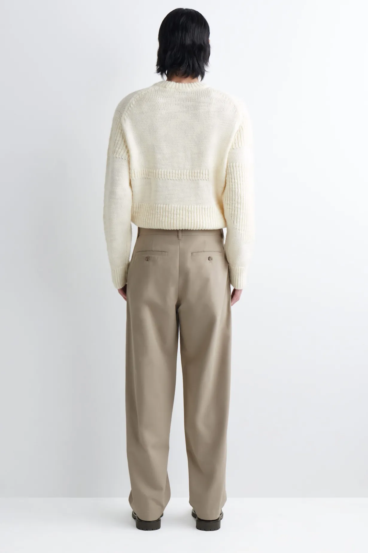 COTTON STRAIGHT-LEG CHINOS