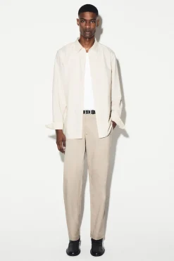 COTTON STRAIGHT-LEG CHINOS