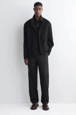 COTTON STRAIGHT-LEG CHINOS