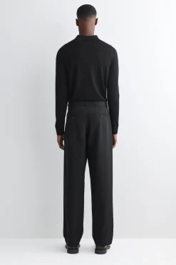 COTTON STRAIGHT-LEG CHINOS