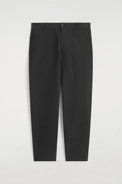 COTTON STRAIGHT-LEG CHINOS