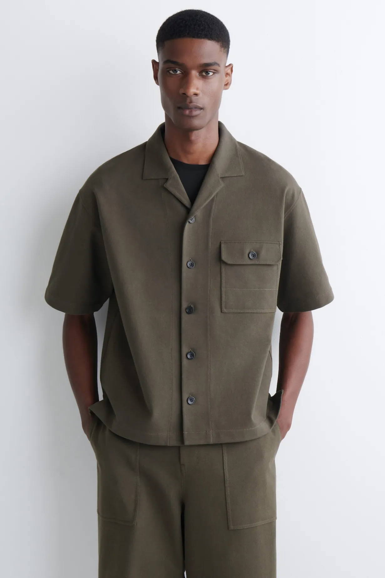 COTTON UTILITY SHIRT