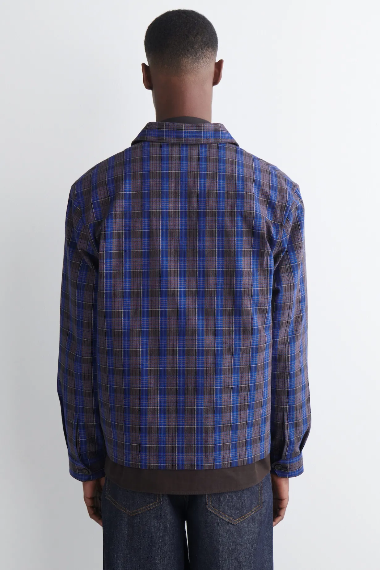 COTTON ZIPPED OVERSHIRT