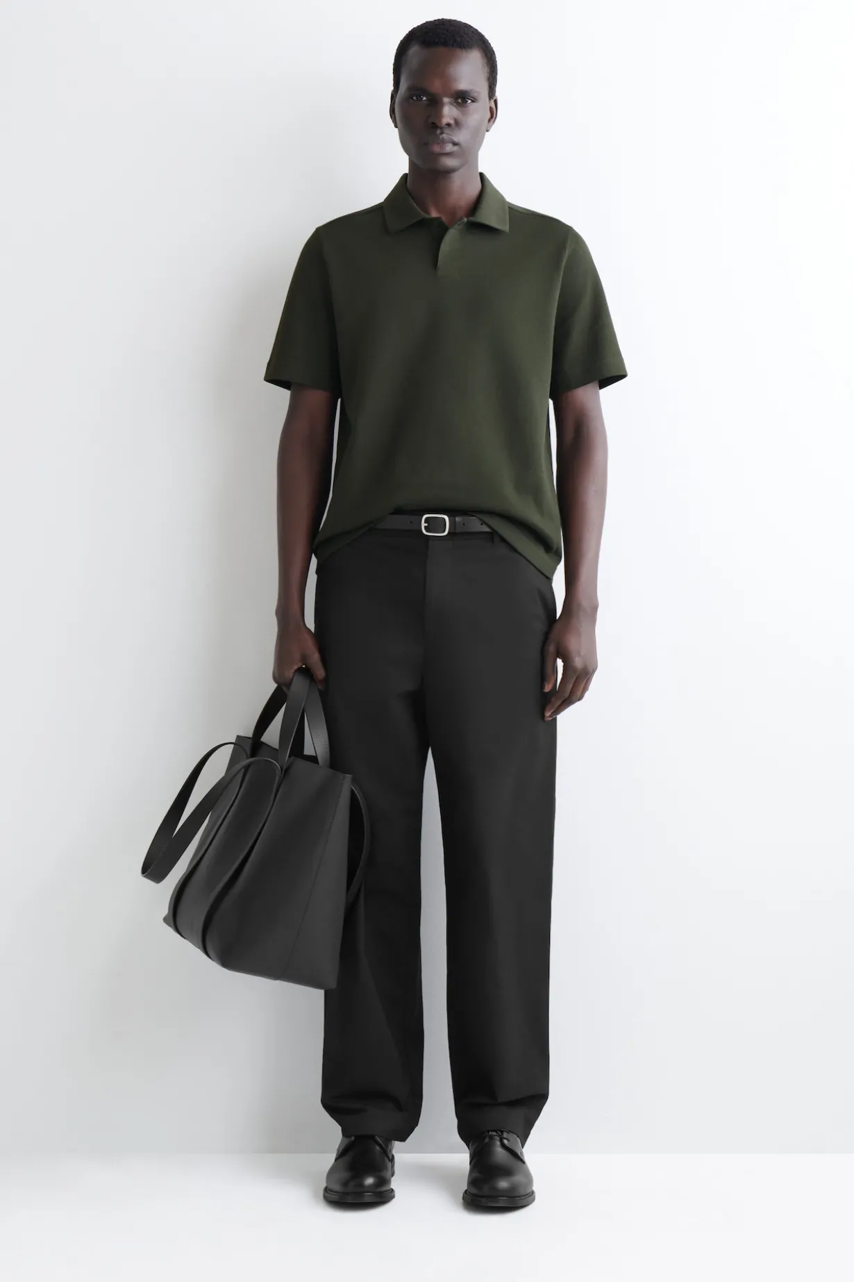 COTTON-PIQUÉ POLO SHIRT