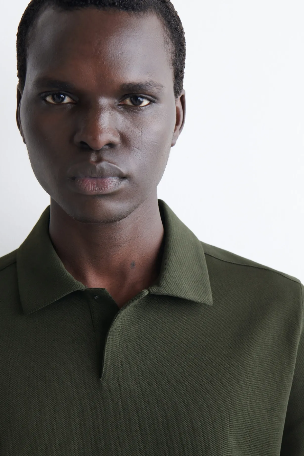 COTTON-PIQUÉ POLO SHIRT