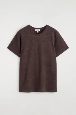 CREW-NECK LINEN T-SHIRT