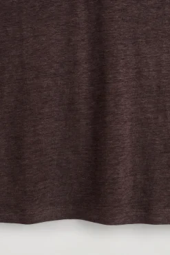 CREW-NECK LINEN T-SHIRT