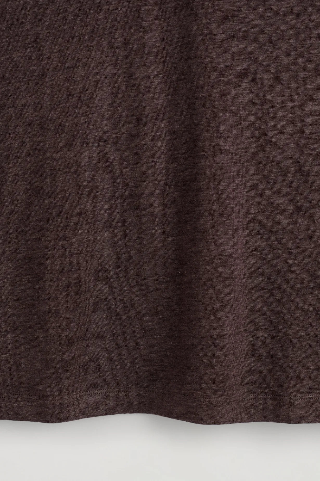 CREW-NECK LINEN T-SHIRT