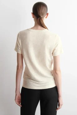 CREW-NECK LINEN T-SHIRT