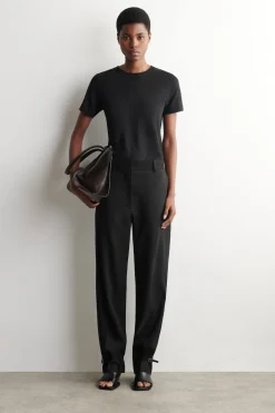 CREW-NECK LINEN T-SHIRT