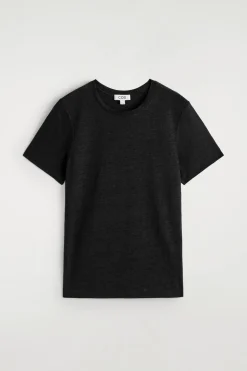 CREW-NECK LINEN T-SHIRT