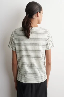 CREW-NECK LINEN T-SHIRT
