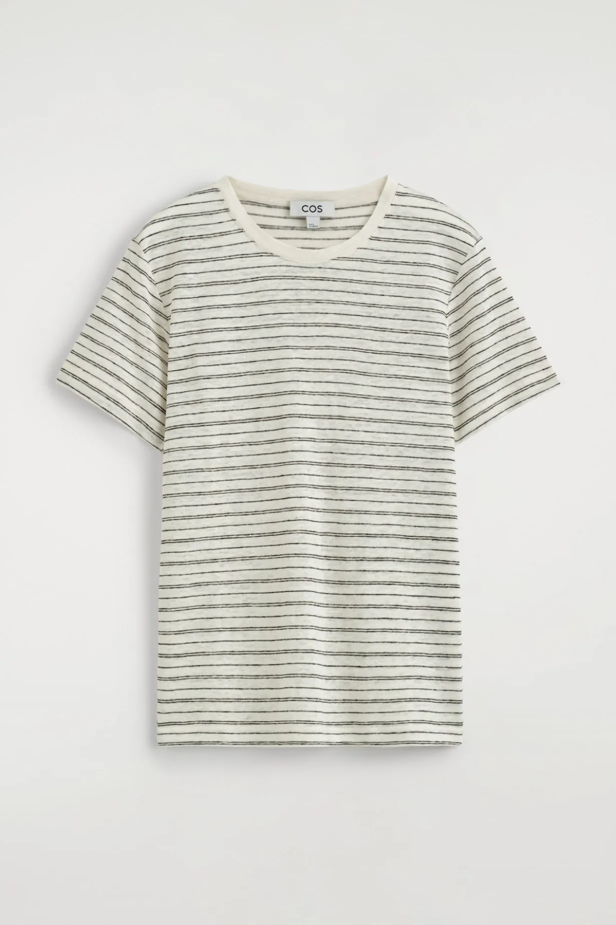 CREW-NECK LINEN T-SHIRT
