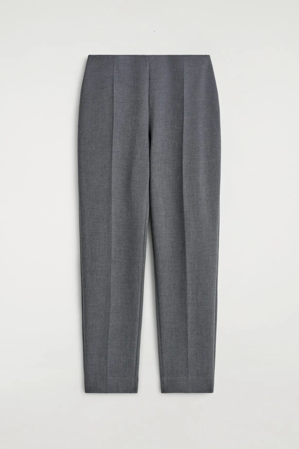 CROPPED SLIM-LEG PANTS