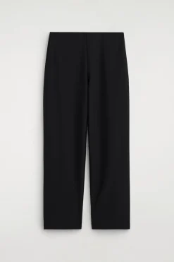 CROPPED STRAIGHT-LEG PANTS