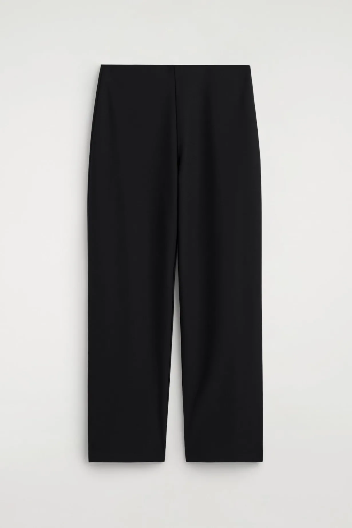 CROPPED STRAIGHT-LEG PANTS