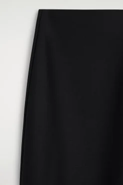 CROPPED STRAIGHT-LEG PANTS
