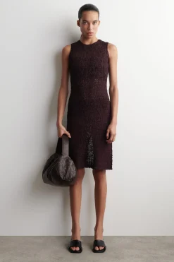 CYLINDER CLUTCH BAG - TEXTURED-LEATHER