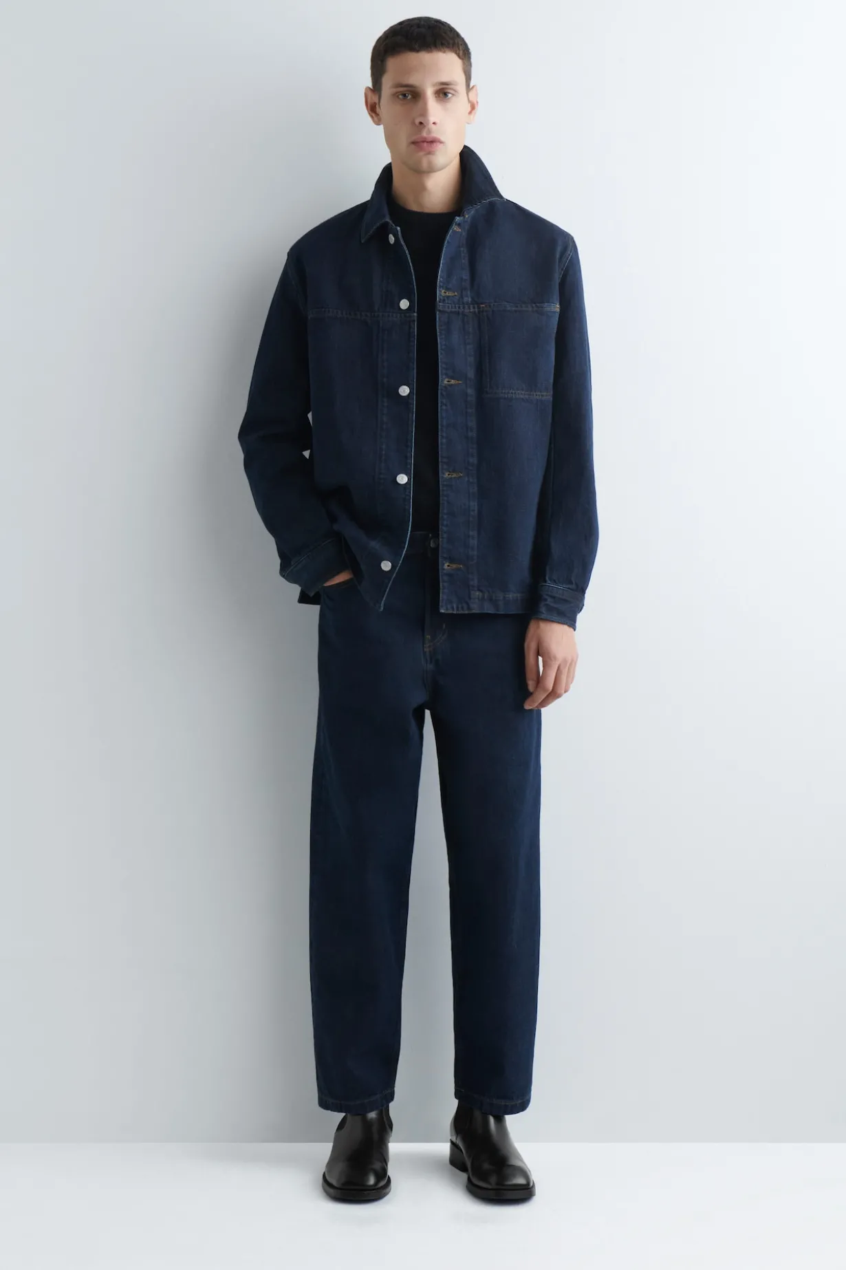 DENIM OVERSHIRT