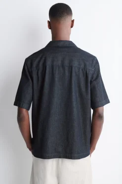 DENIM POPOVER SHIRT
