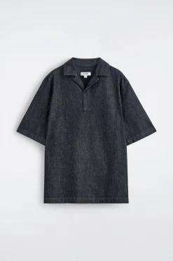 DENIM POPOVER SHIRT