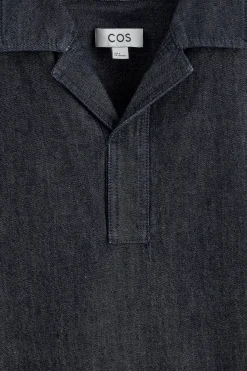DENIM POPOVER SHIRT