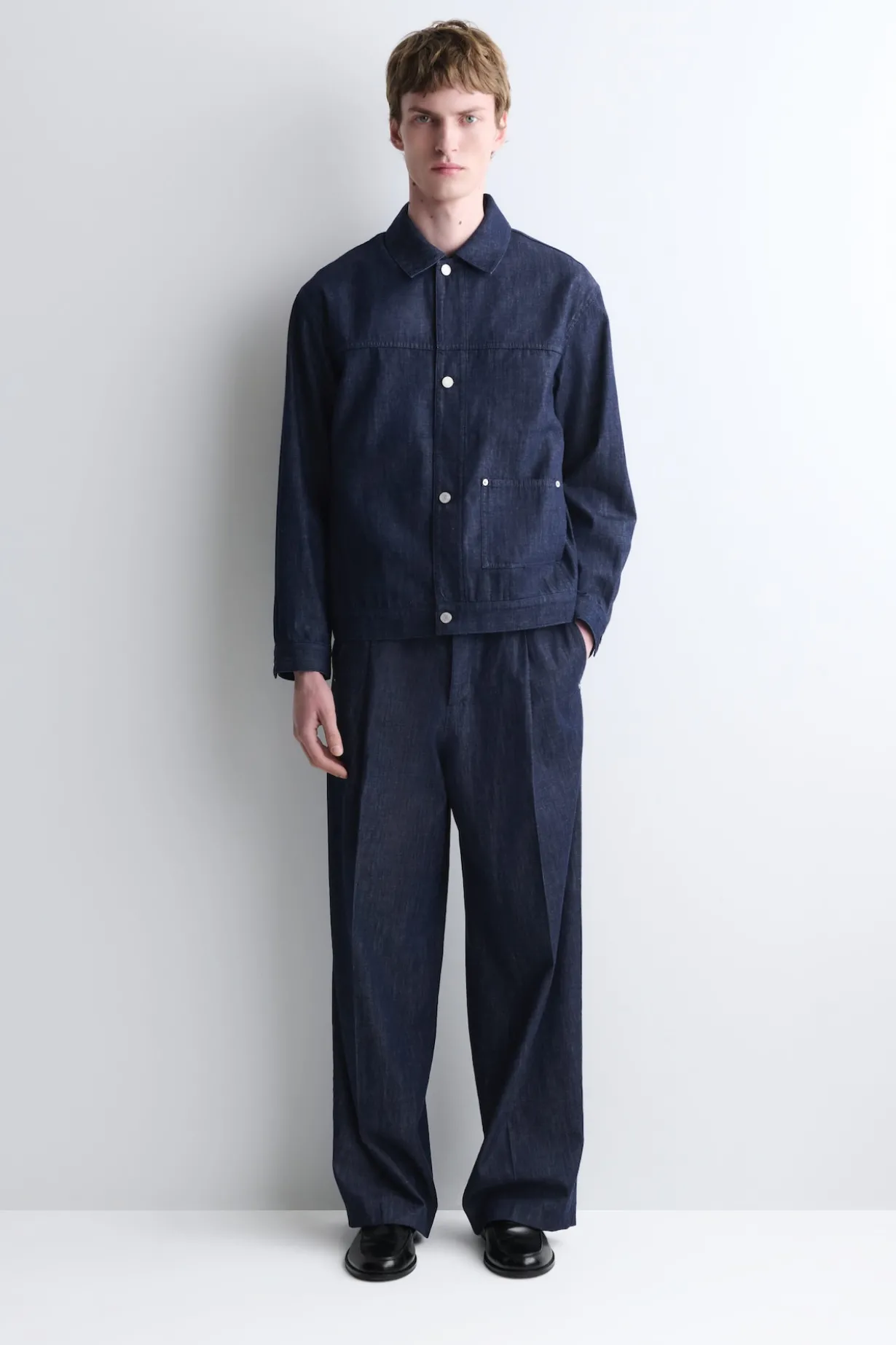 DENIM SHIRT JACKET