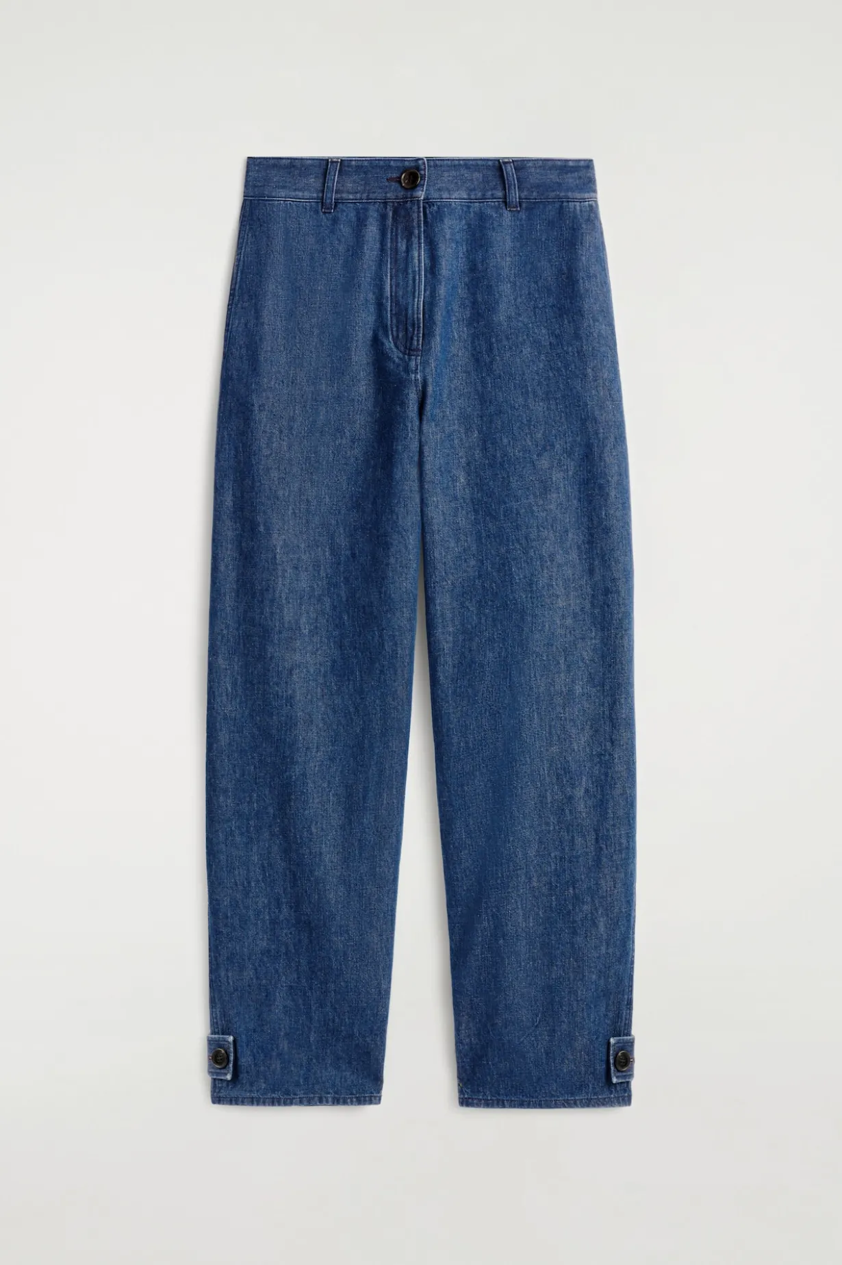 DENIM TULIP PANTS