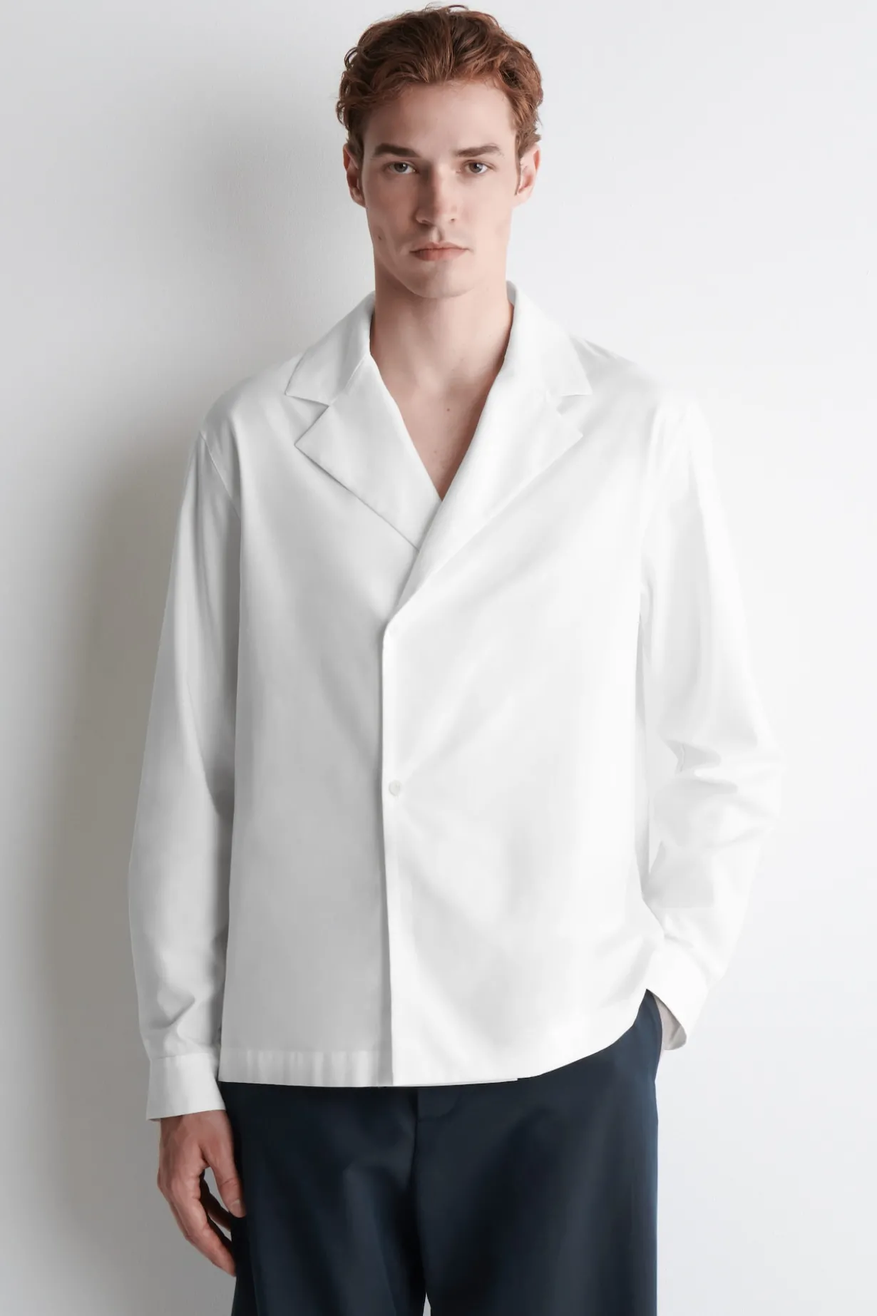 DOUBLE-BREASTED SHIRT