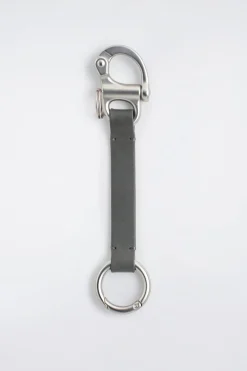 DOUBLE-ENDED LEATHER LANYARD