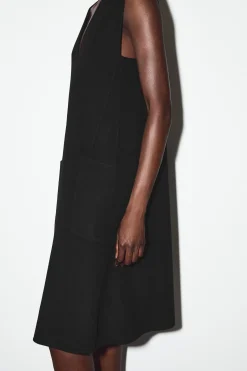DOUBLE-FACED MERINO WOOL DRESS