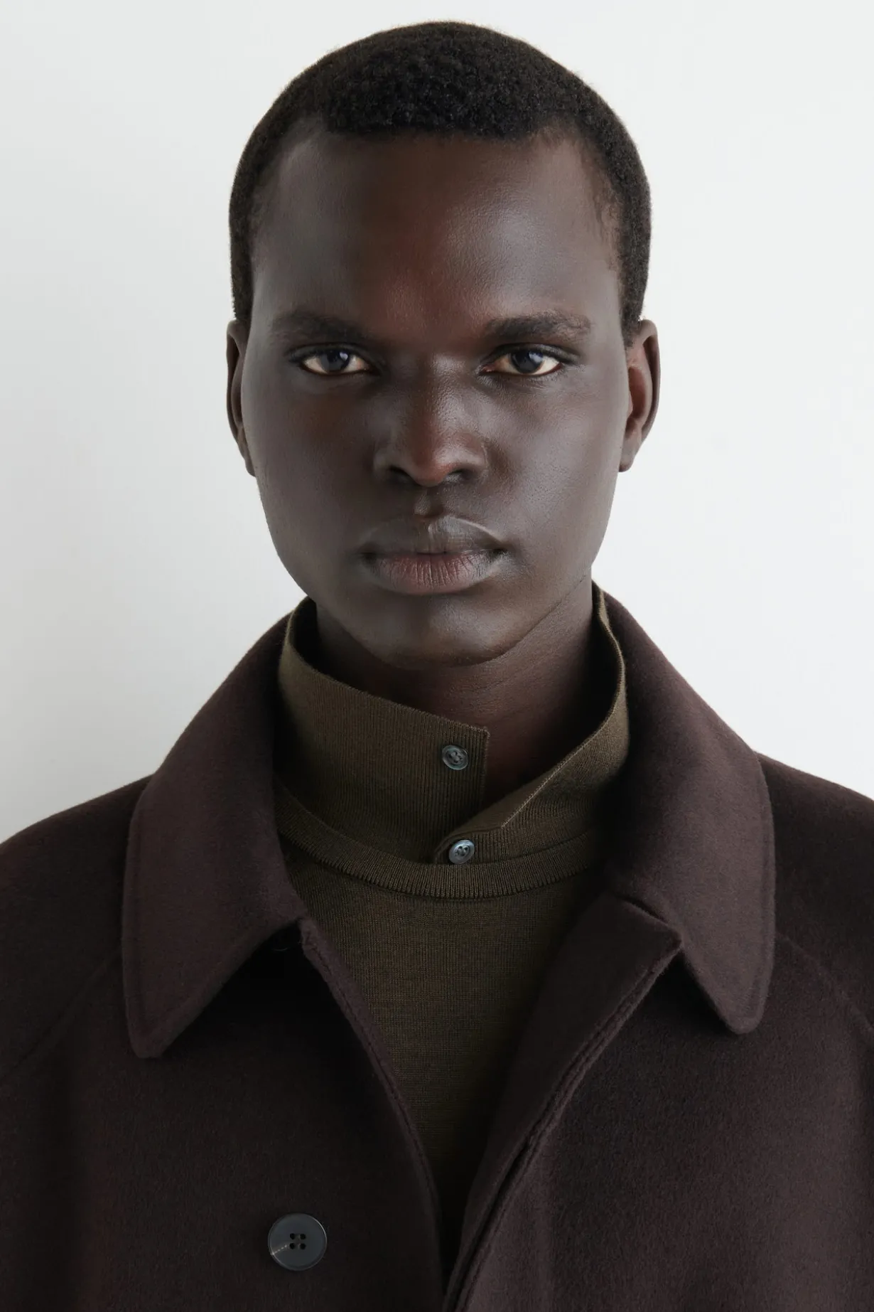 DOUBLE-FACED WOOL LONG CAR COAT