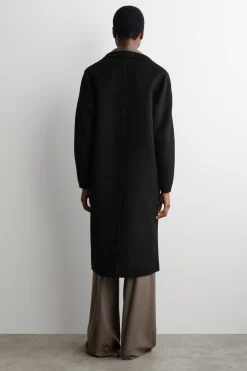 DOUBLE-FACED WOOL LONG COAT