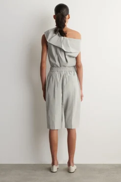 DROPPED-CROTCH TAILORED SHORTS