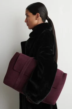 EASEL TOTE BAG - SUEDE