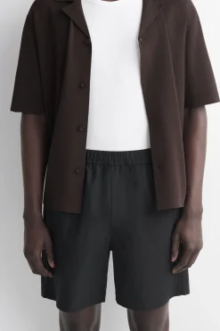 ELASTICATED COTTON SHORTS