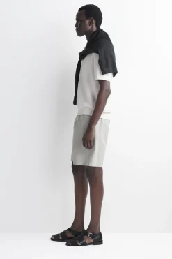 ELASTICATED COTTON SHORTS