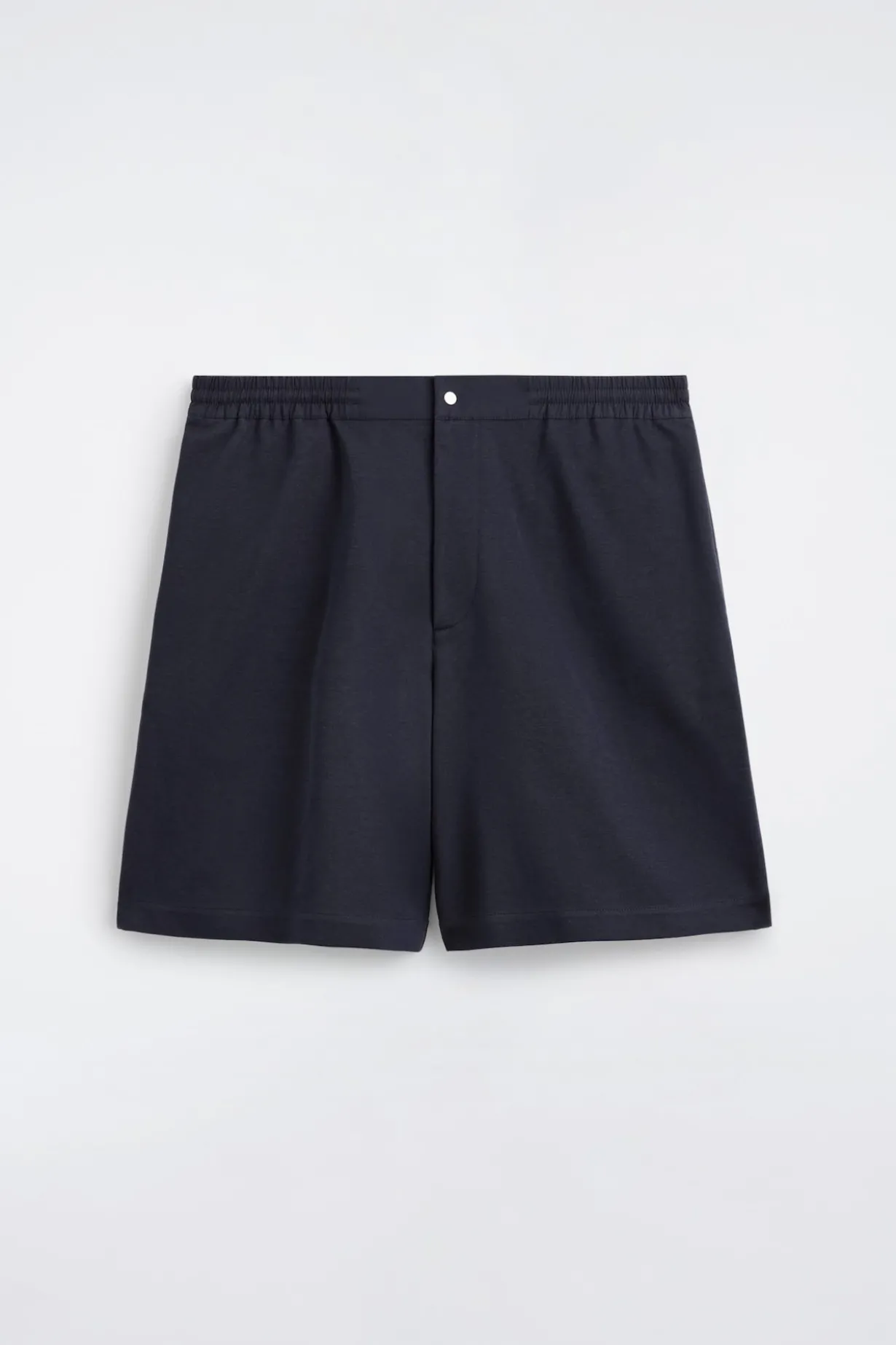 ELASTICATED PANELED JERSEY SHORTS