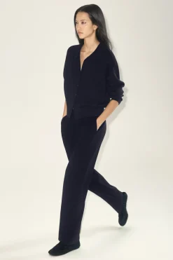 ELASTICIZED MERINO WOOL PANTS