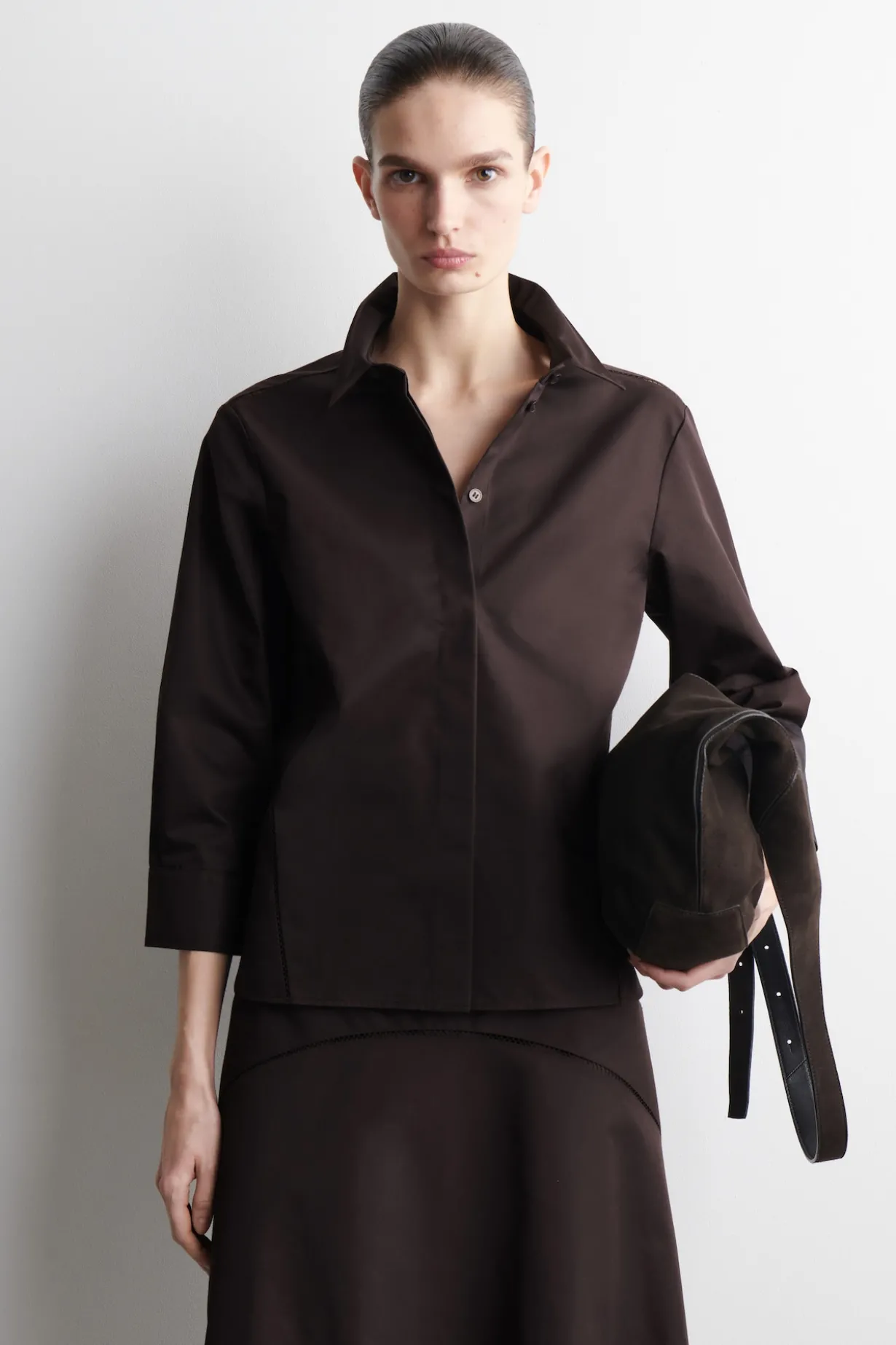 EMBROIDERED COTTON SHIRT