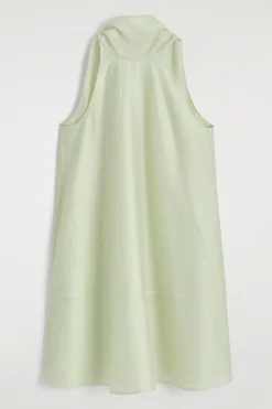 FLUID HALTERNECK MINI DRESS