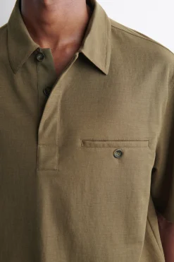 FLUID JERSEY POLO SHIRT