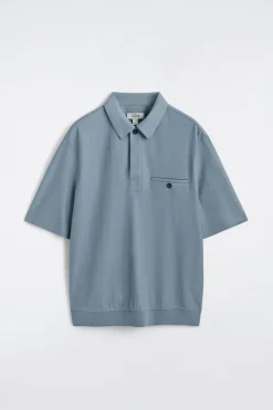 FLUID JERSEY POLO SHIRT