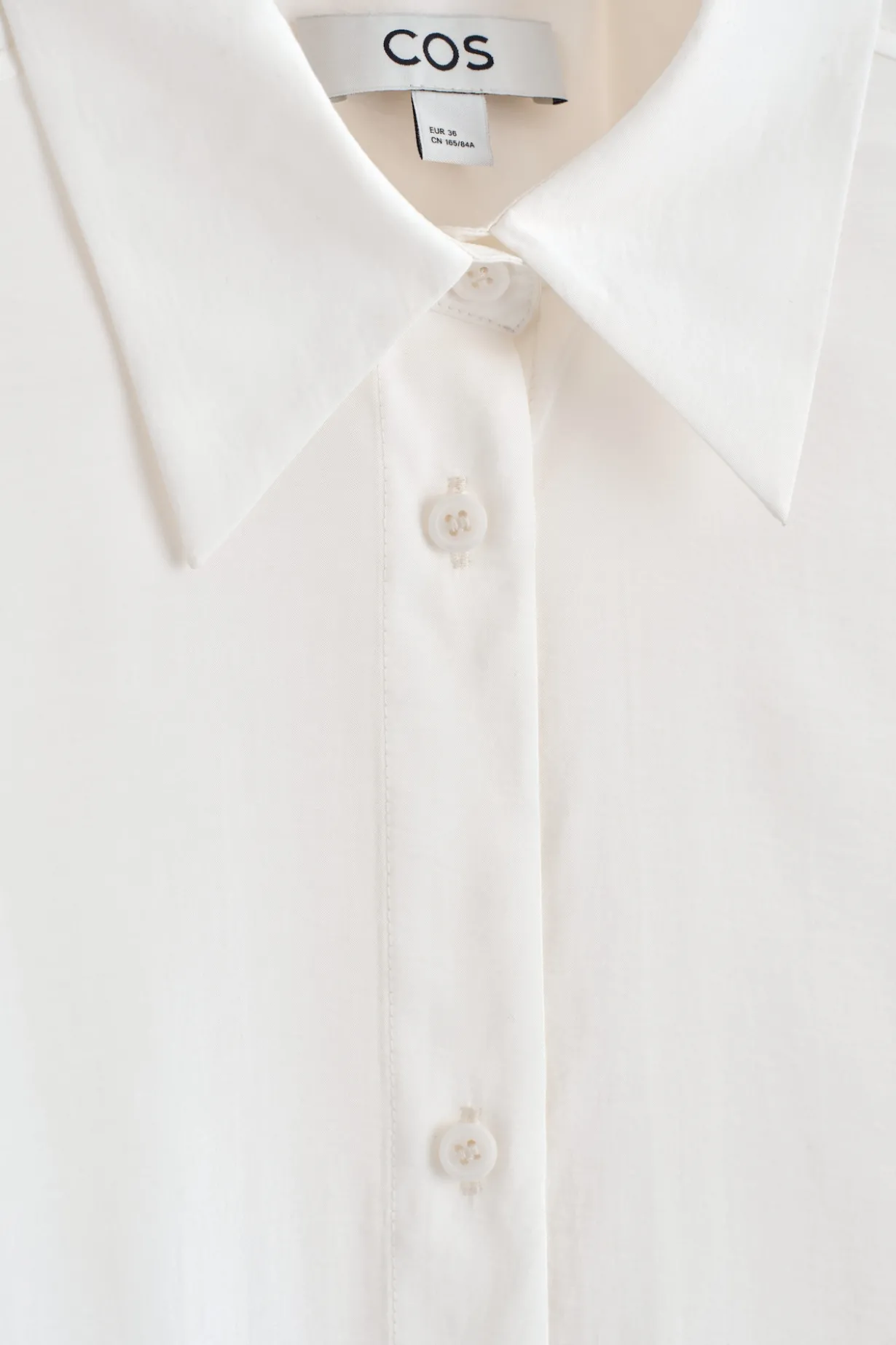 FLUID MIDI SHIRT DRESS