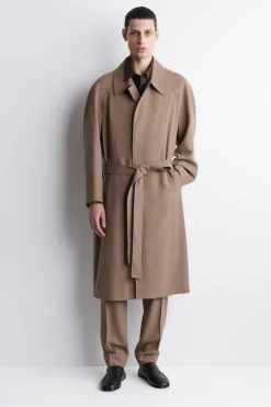 FLUID TWILL CAR COAT