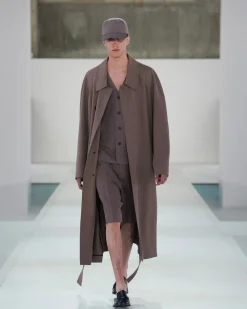 FLUID TWILL CAR COAT